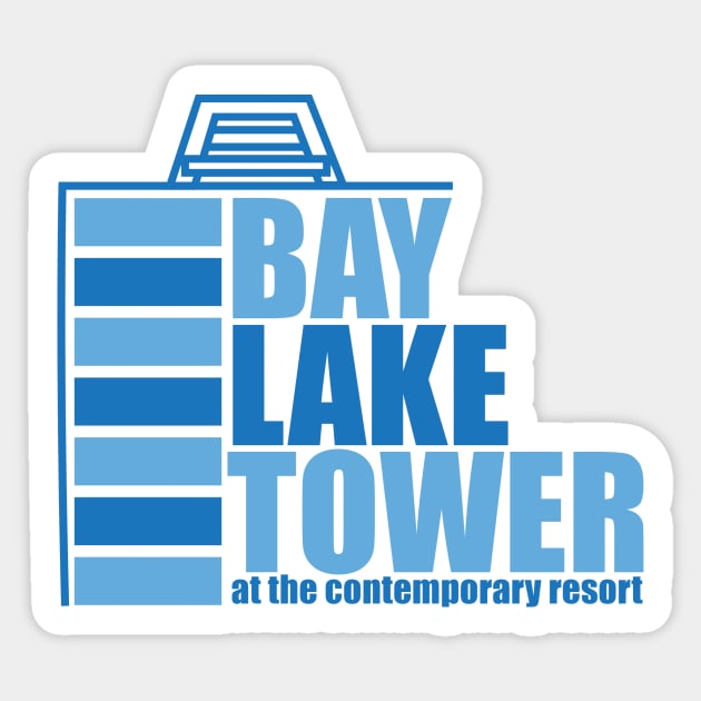 Bay Lake Tower Sticker by Lunamis